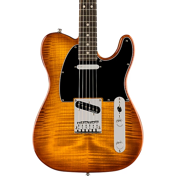 Limited Edition American Ultra Telecaster Electric Guitar Tigers Eye