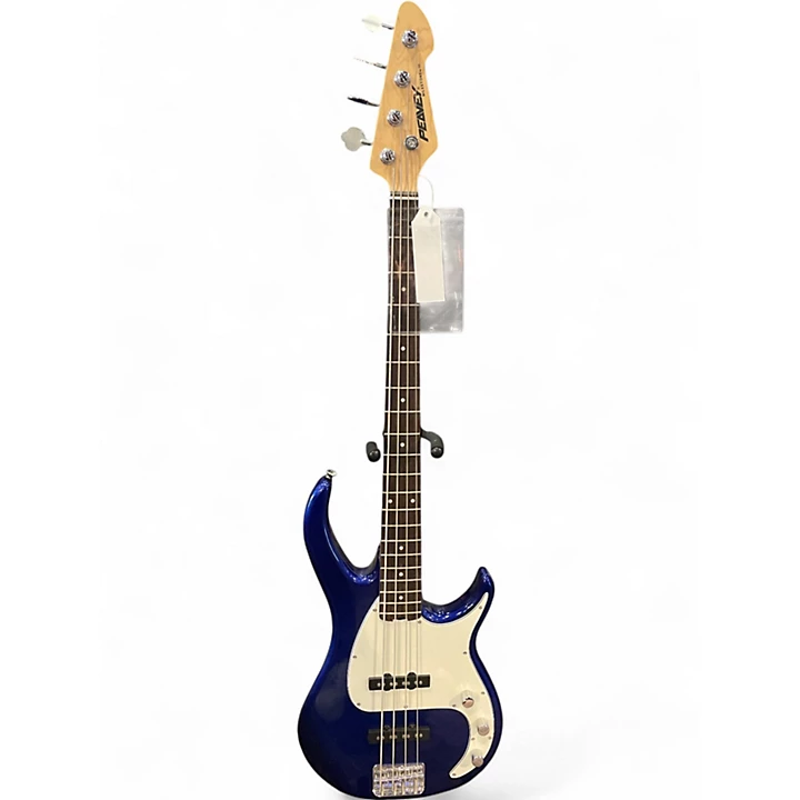 Peavey Used Peavey Milestone 3 Blue Electric Bass Guitar.gc