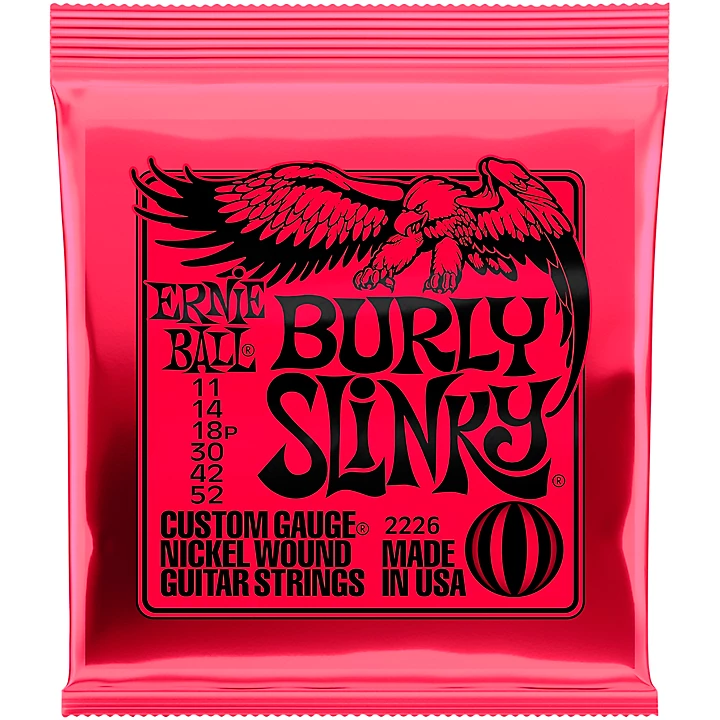 Burly Slinky Nickel Wound Electric Guitar Strings
