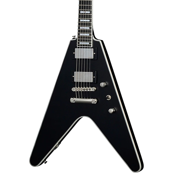 Flying V Prophecy Electric Guitar Aged Jet Black Metallic