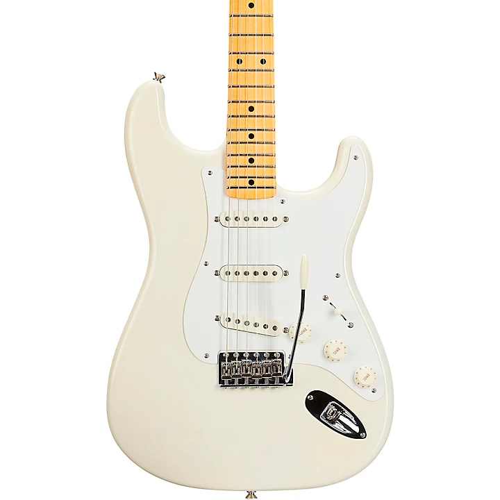 Jimmie Vaughan Stratocaster Electric Guitar Aged Olympic White