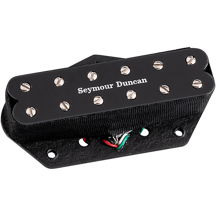 Red Devil Tele Humbucker Pickup Black Bridge
