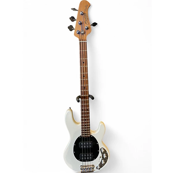 Used Sterling by Music Man Ray34HH Pearl White Electric Bass Guitar