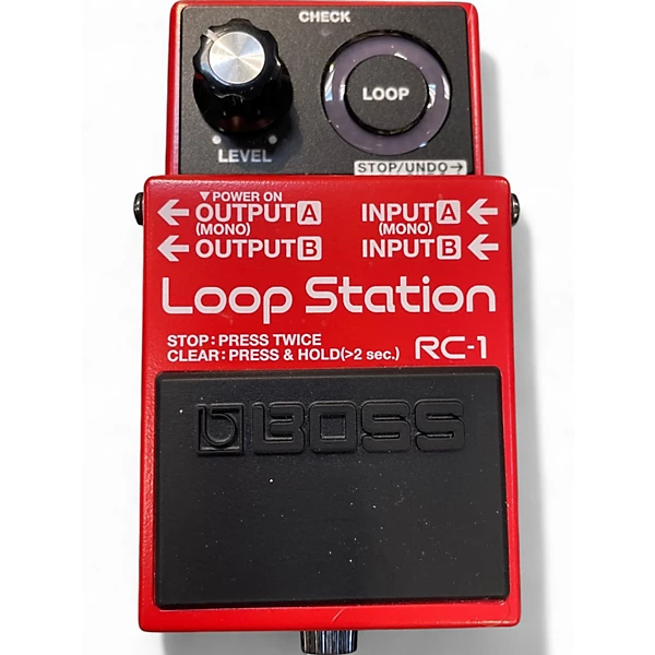 Used BOSS RC1 Loop Station Pedal