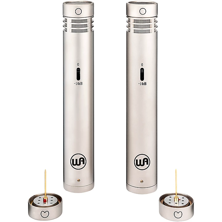 WA 84 Premium Stereo Package Cardioid Omni Capsules