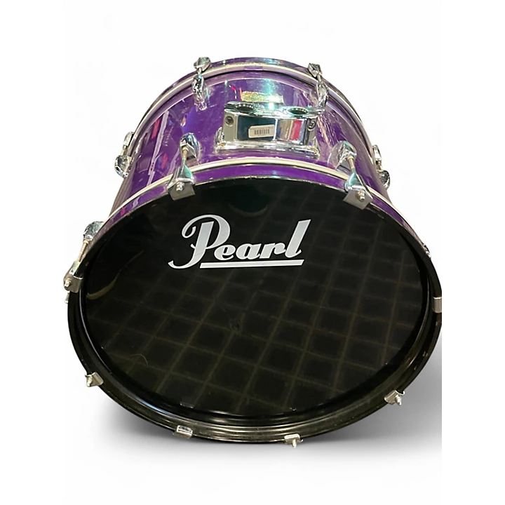 Pearl Used 2000s Pearl 3 Piece Export Purple Drum Kit.gc