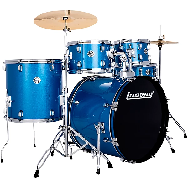 Ludwig Accent 5 Piece Drum Kit With 22\