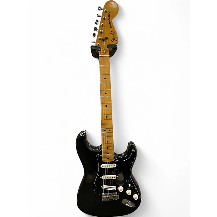 Vintage 1979 Fender Stratocaster Black Solid Body Electric Guitar