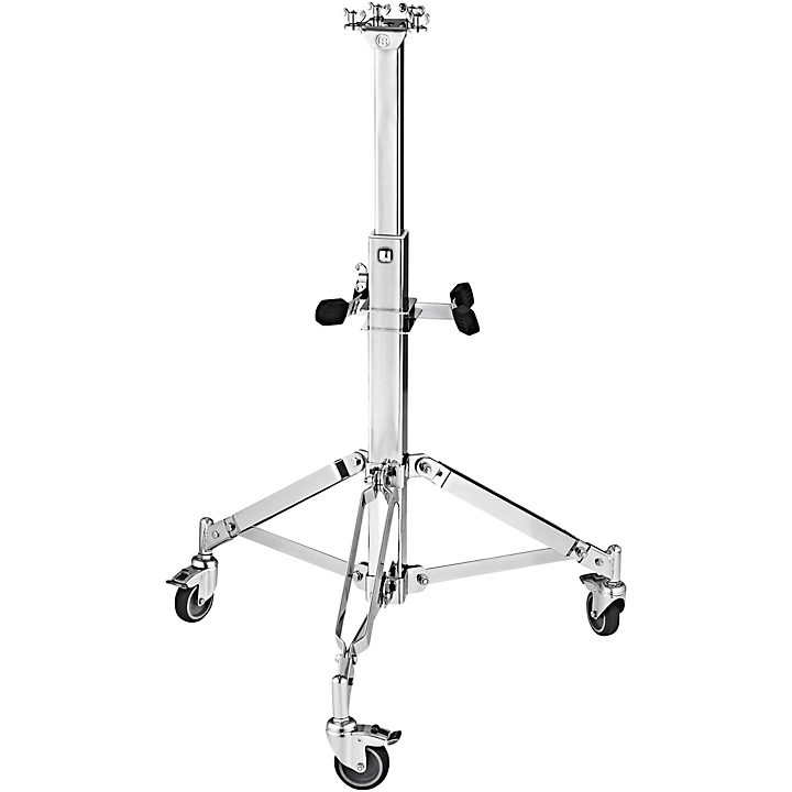 Professional Double Conga Stand with Wheels
