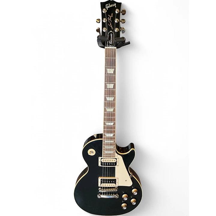 Gibson Used Gibson Les Paul Classic black Solid Body Electric Guitar