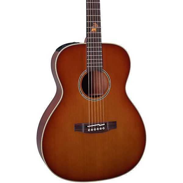 Takamine TF77PT OM Legacy Series Koa Acoustic Electric Guitar Light Burst