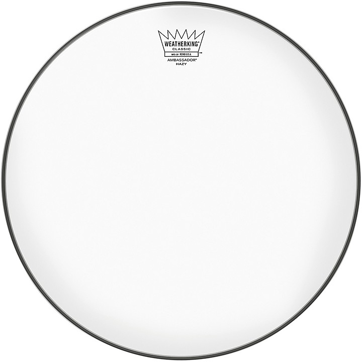 Ambassador Hazy Classic Fit Snare Side Drum Head