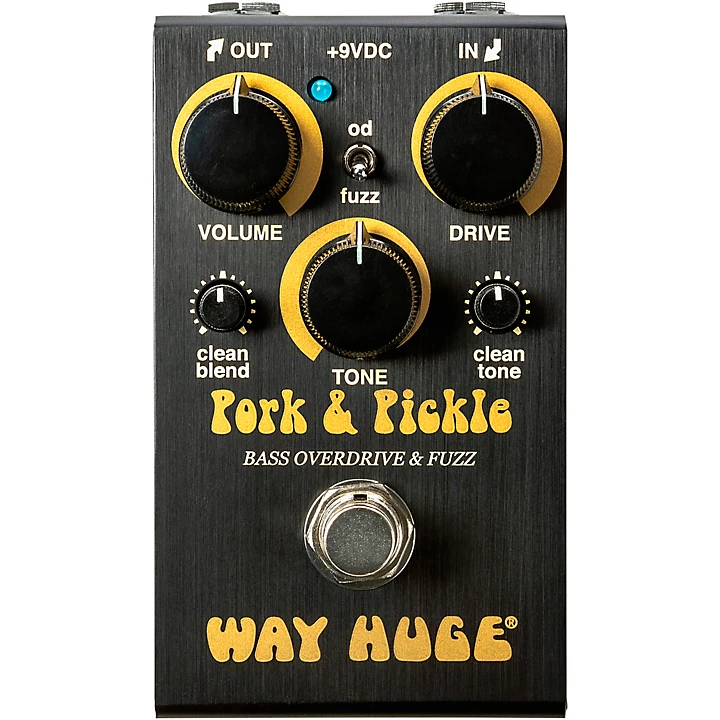 Smalls Pork Pickle Bass Overdrive Effects Pedal