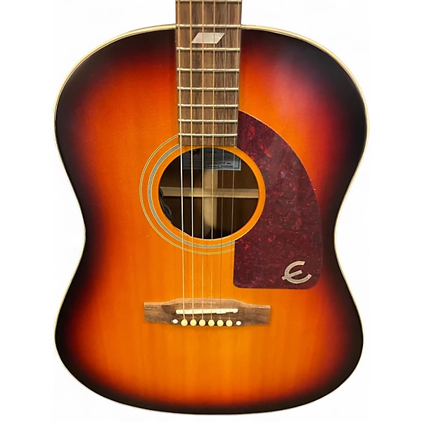 Used Epiphone FT79 MASTERBIT TEXAN 2 Color Sunburst Acoustic Guitar