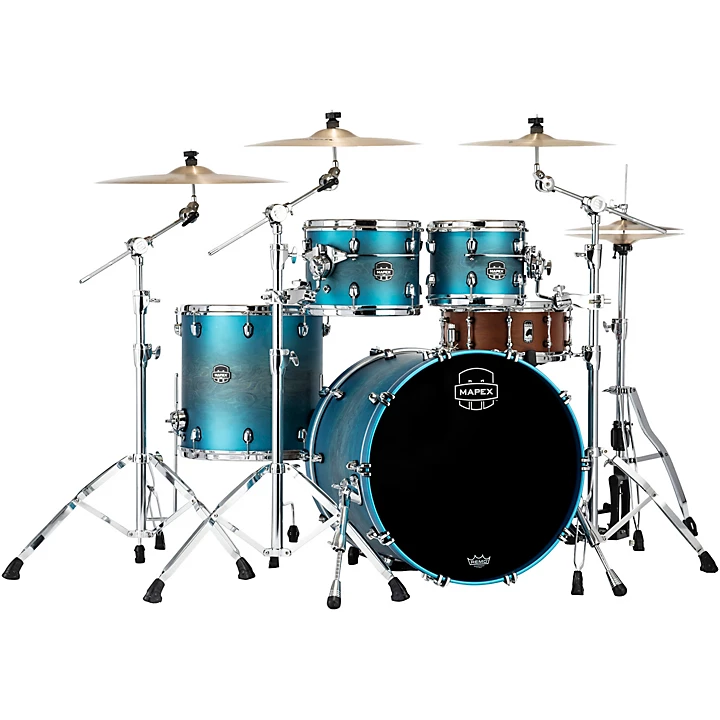 Mapex Saturn Evolution Rock Maple 4 Piece Shell Pack With 22\