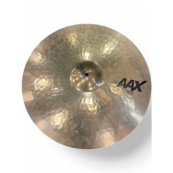 SABIAN Used SABIAN 21in AAX THIN RIDE Cymbal