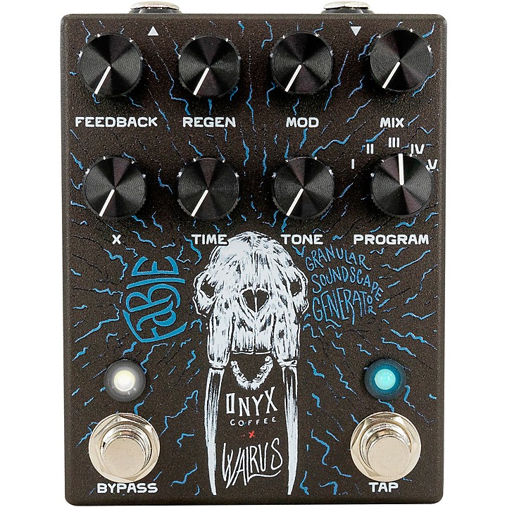 Fable Onyx Granular Soundscape Generator Effects Pedal Black