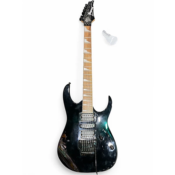 Ibanez Used Ibanez RG370EX Black Solid Body Electric Guitar.gc
