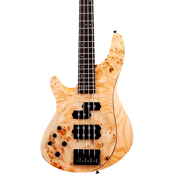 Schecter Guitar Research Reaper 4 Left Handed Electric Bass Natural Satin