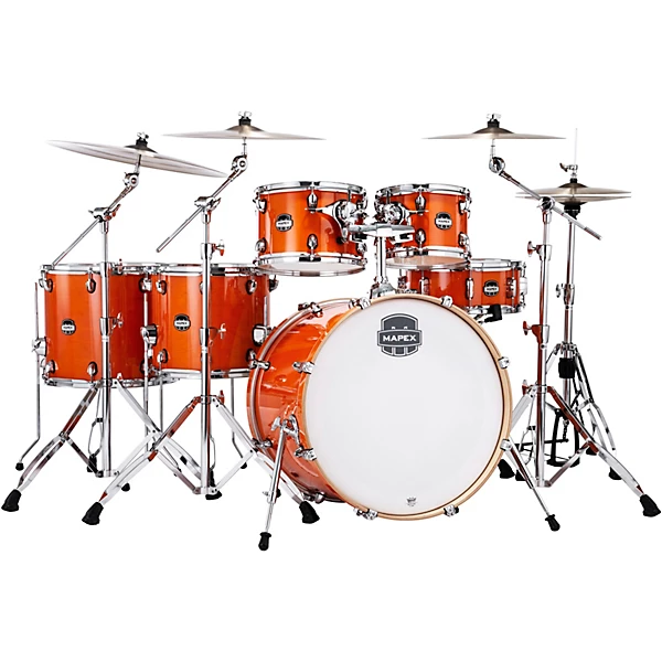 Mapex Mars Maple Studioease 6 Piece Shell Pack With 22\