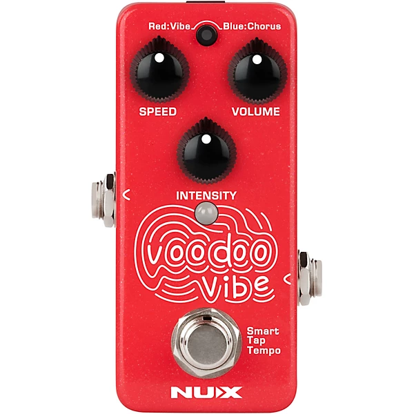 NCH 3 Voodoo Vibe Mini Uni Vibe Effects Pedal Red