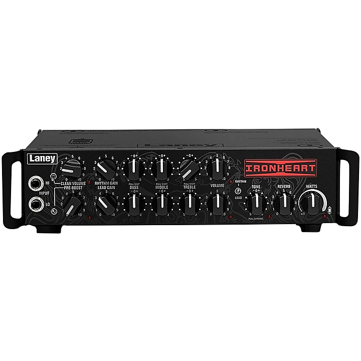 Ironheart IRT SLS 300W Tube Hybrid Guitar Amp Head Black