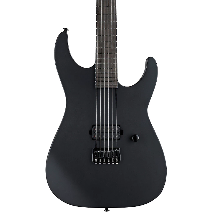 LTD M HT Black Metal Electric Guitar Black Satin