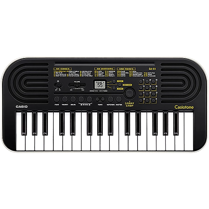SA 51 32 Key Mini Portable Keyboard Black