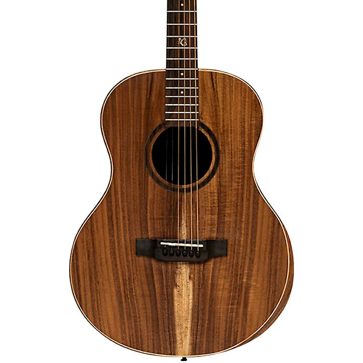 CRAFTER Big Mino All Koa Left Handed Acoustic Electric Guitar Natural
