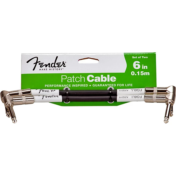 Performance Series 6 in Instrument Patch Cable 2 Pack