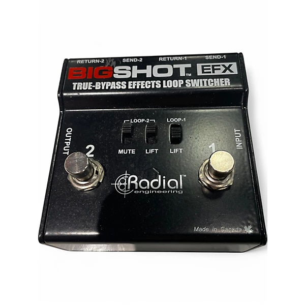 Radial Engineering Used Radial Engineering BIGSHOT EFX Pedal.gc