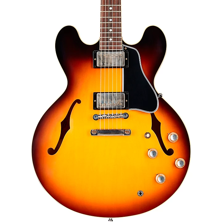 1961 ES 335 Reissue VOS Semi Hollow Body Electric Guitar Vintage Burst