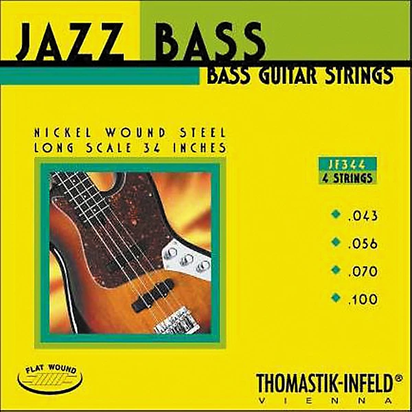 JF344 Flatwound Long Scale 4 String Jazz Bass Strings