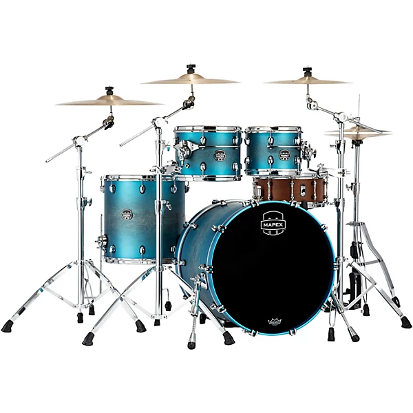 Mapex Saturn Evolution Rock Maple 4 Piece Shell Pack With 22\