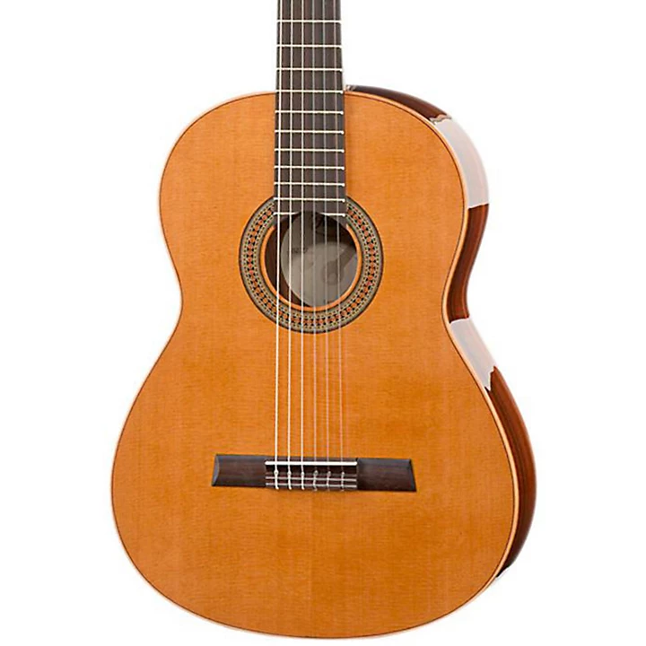 Solid Cedar Top Rosewood Body Classical Acoustic Guitar High Gloss Natural