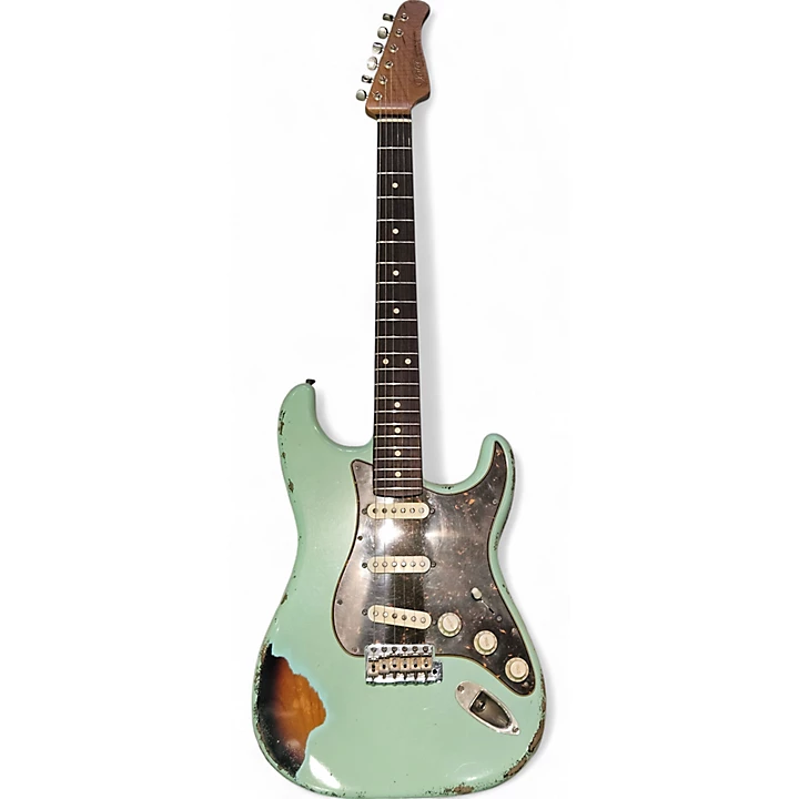 Used Xotic XSC 1 MEDIUM AGING GREEN Solid Body Electric Guitar