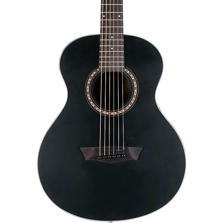 Washburn G Mini 5 BK Travel Acoustic Guitar Matte Black