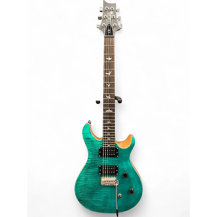 Used PRS SE CE24 Turquoise Solid Body Electric Guitar