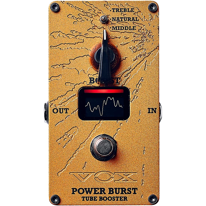 Valvenergy Power Burst Boost Effects Pedal Orange