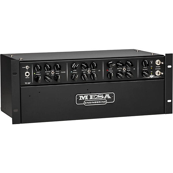 Triple Crown TC 50 Rackmount Guitar Tube Head Black