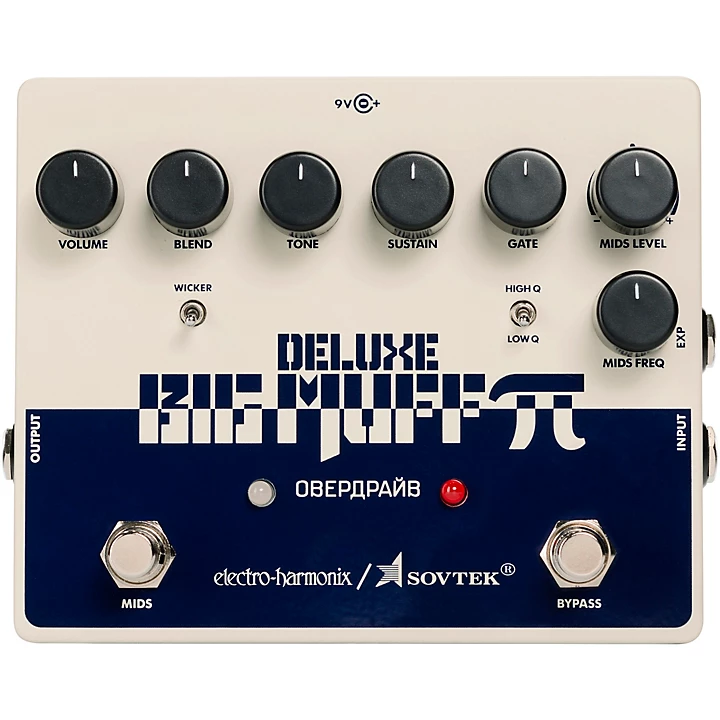 Sovtek Deluxe Big Muff Pi Distortion Sustainer Effects Pedal