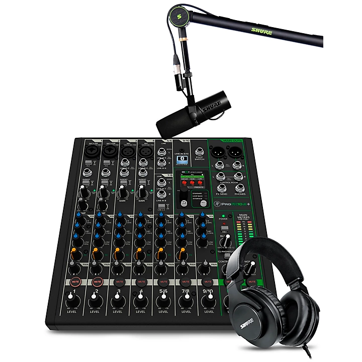 ProFX10v3 Content Creator Bundle With SM7dB Microphone and SRH440A Headphones