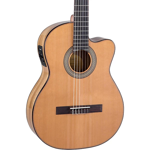 LC235SCE Acoustic Electric Exotic Wood Classical Guitar Natural