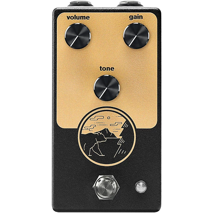 Kiaayo Overdrive Effects Pedal Black and Brown