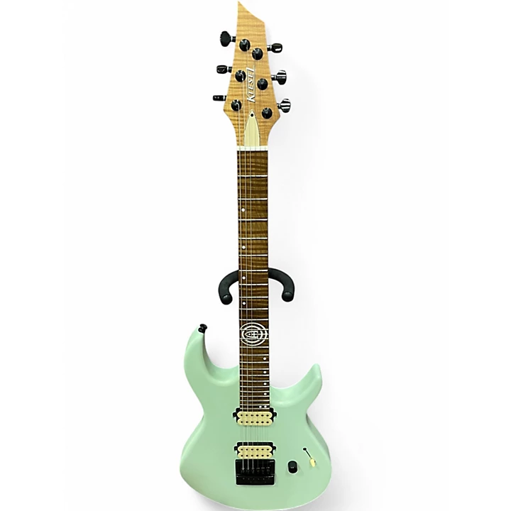 Kiesel Used Kiesel AJ2 Andy James Surf Green Solid Body Electric Guitar.gc
