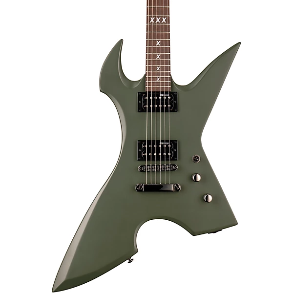 ESP Max Cavalera MAX 200 PR Electric Guitar Military Green Satin