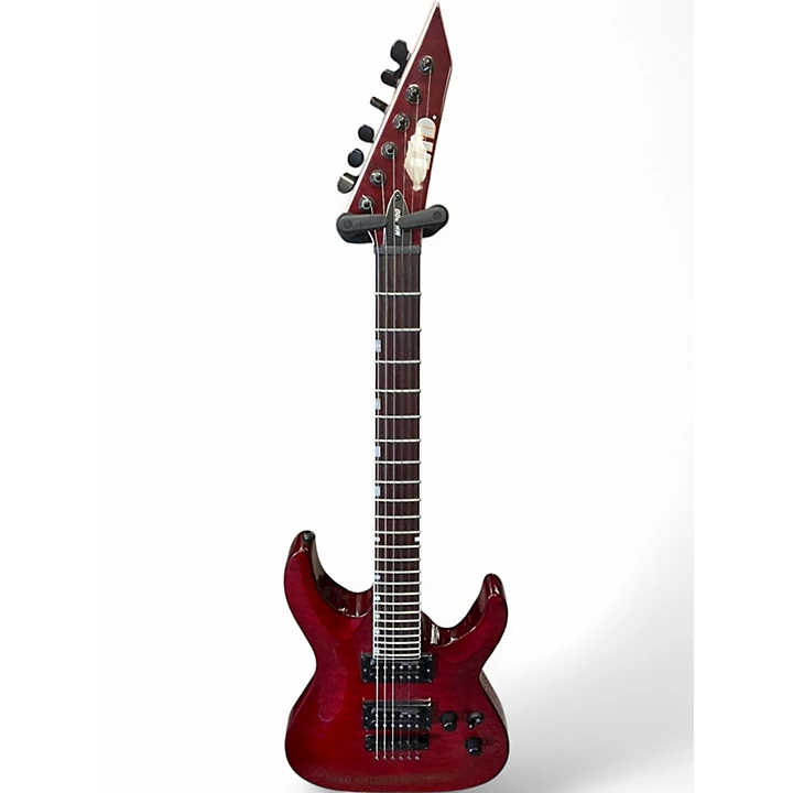 Ltd Used Ltd MH200 Black Cherry Solid Body Electric Guitar.gc