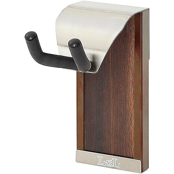 ARC Guitar Hanger Brown With Macassar Ebony Accent