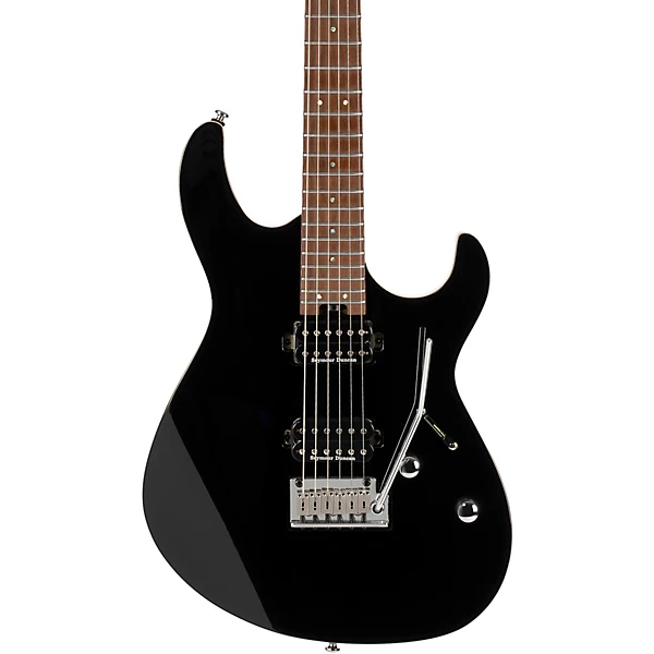 Cort G300 Pro Series Double Cutaway Electric Guitar Black Gloss