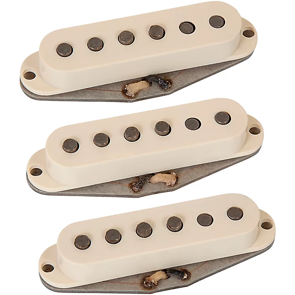 Bonamassa 64 Greenburst Strat Limited Edition Pickup Cream Set